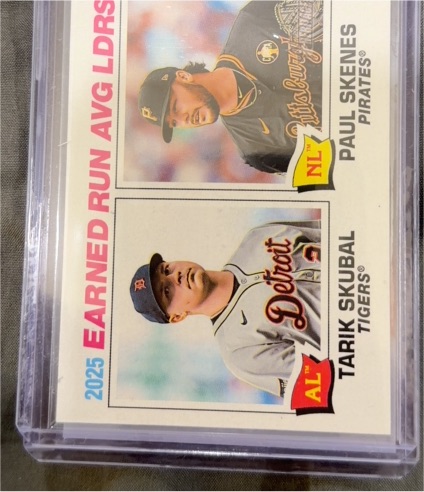 2026 Topps Heritage #7 Paul Skenes Tarik Skubal — front