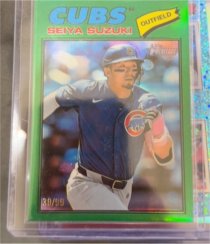2026 Topps Heritage #241 Seiya Suzuki — front