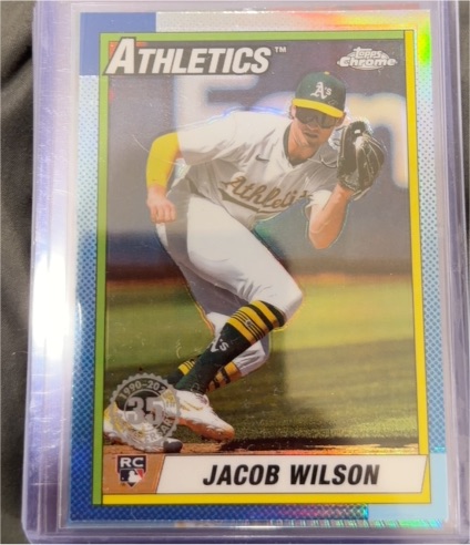 2025 Topps Chrome #90CB-18 Jacob Wilson — front