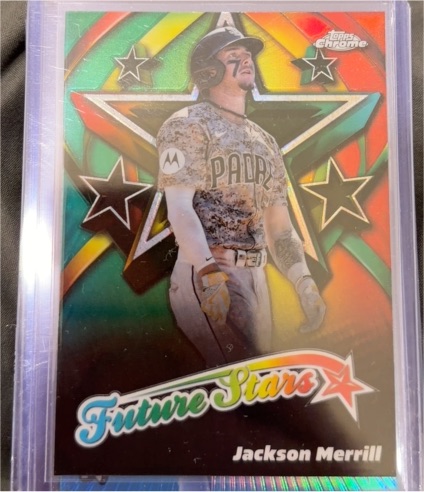 2025 Topps Chrome #FS-3 Jackson Merrill Future Stars — front