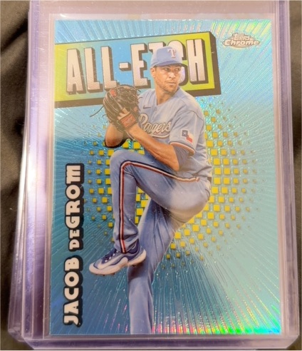 2025 Topps Chrome #CAE-5 Jacob deGrom All Etch — front