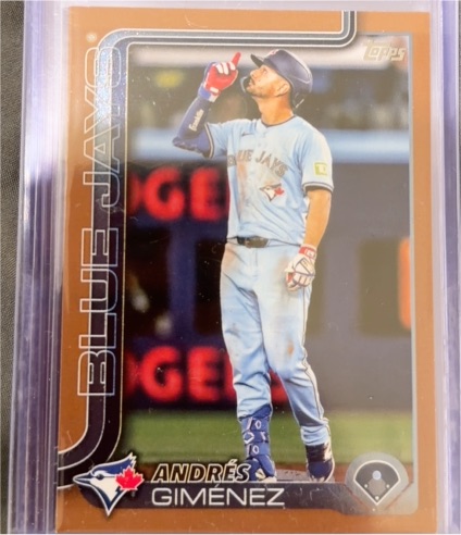 2025 Topps Update #US75 Andrés Gimenez — front