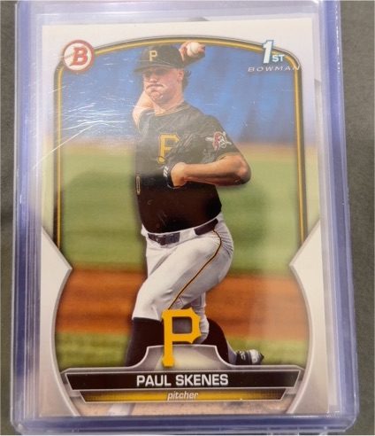 2023 Bowman Draft #BD-14 Paul Skenes — front