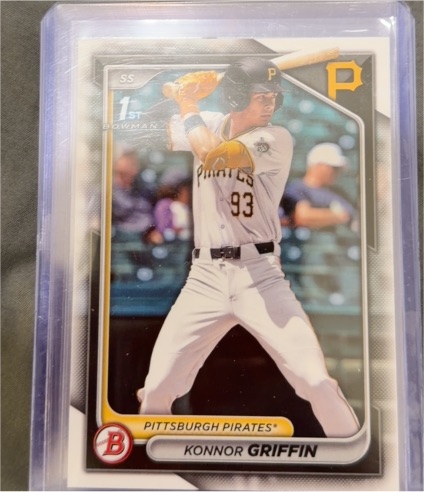 2024 Bowman Draft #BD-22 Konnor Griffin — front