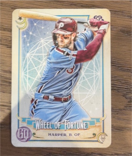 2020 Topps Gypsy Queen Tarot of the Diamond #TOD-17 Bryce Harper — front