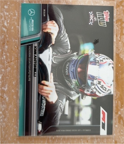 2025 Topps Now Formula 1 #081 Kimi Antonelli — front