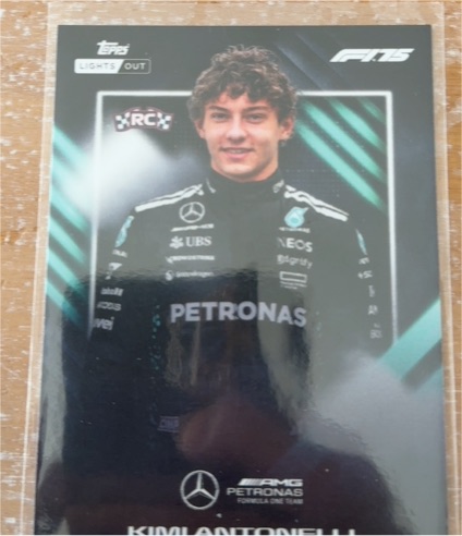 2025 Topps Formula 1 Lights Out #14 Kimi Antonelli — front
