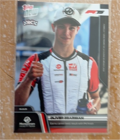2025 Topps Paddock Pass Formula 1 F1 #16 Kevin Magnussen — front