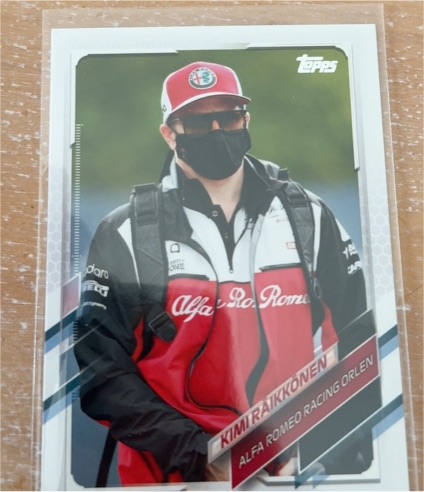 2021 Topps Chrome Formula 1 #26 Kimi Räikkönen Alfa Romeo Racing ORLEN — front