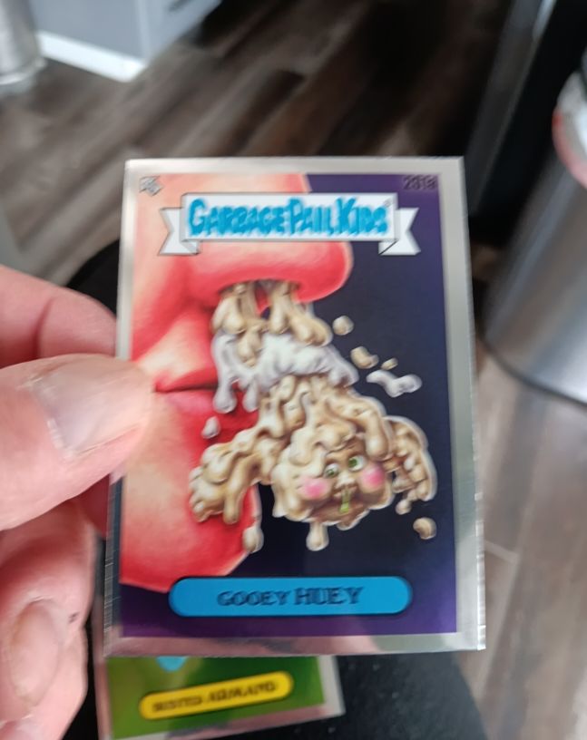 2024 Topps Garbage Pail Kids Chrome Series 7 #261a Gooey Huey — front