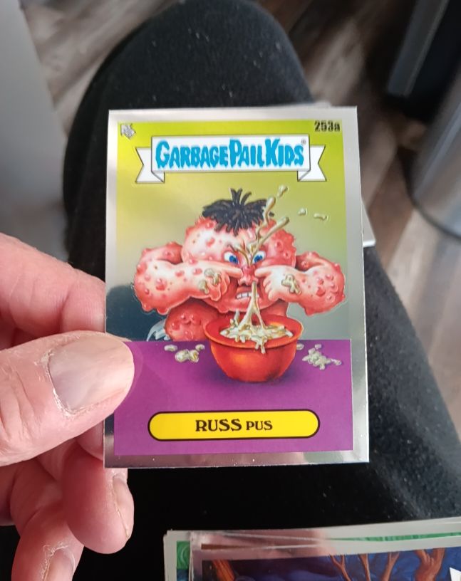 2024 Topps Chrome Garbage Pail Kids #253a Russ Pus — front