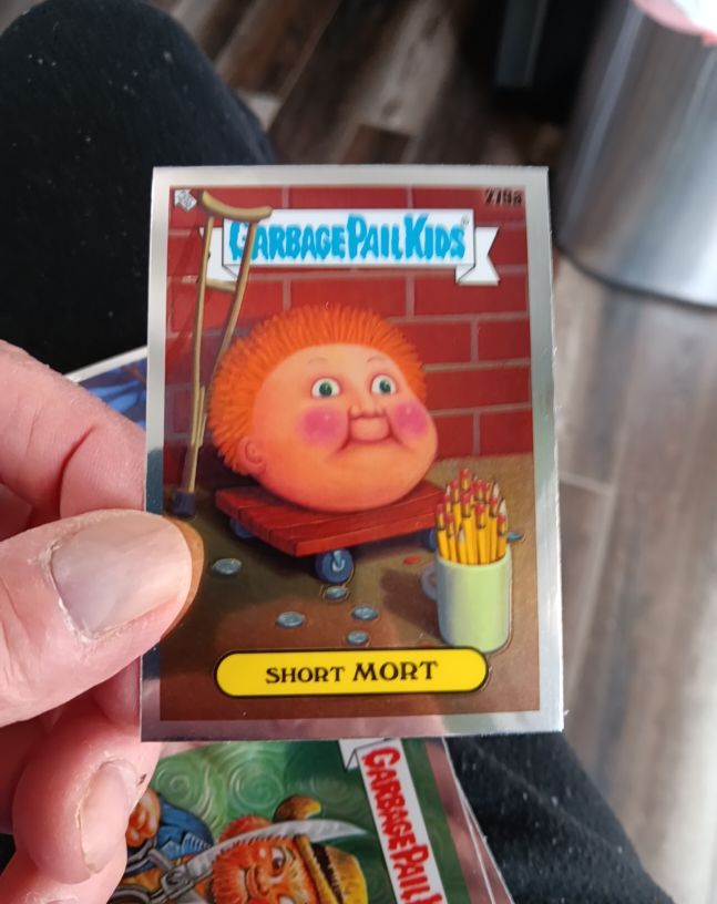 2024 Topps Chrome Garbage Pail Kids Series 7 #279a Short Mort — front