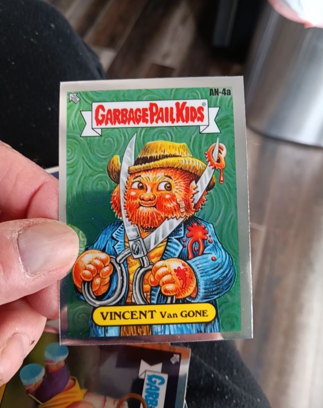 2024 Topps Garbage Pail Kids Chrome Series 7 #AN-4a Vincent Van Gone — front