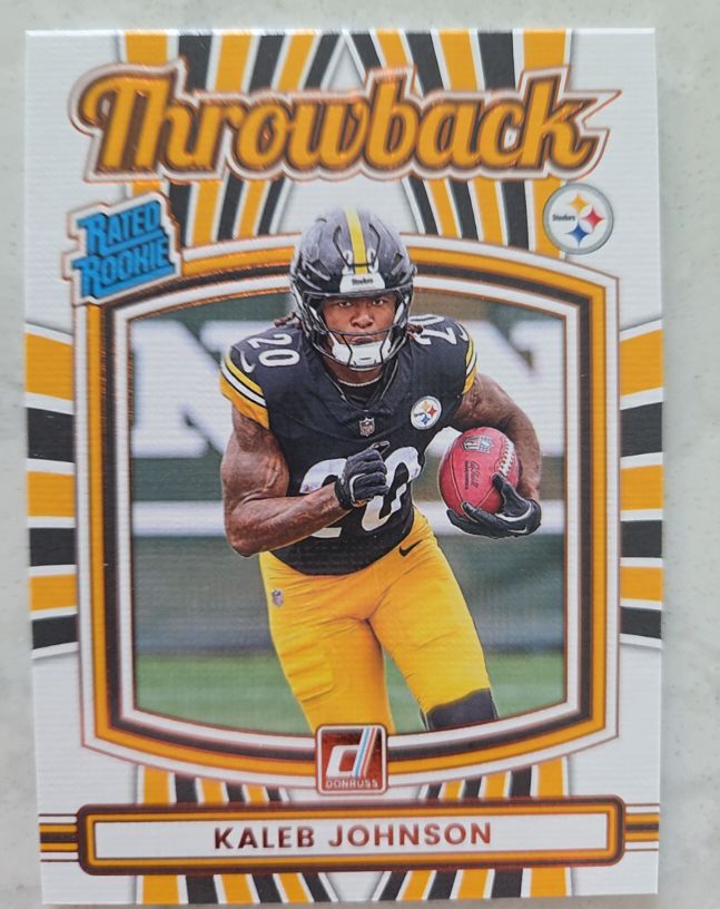 2025 Panini Donruss #46 Kaleb Johnson — front
