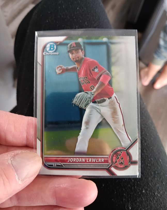2022 Bowman Chrome Prospects #BCP-141 Jordan Lawlar — front