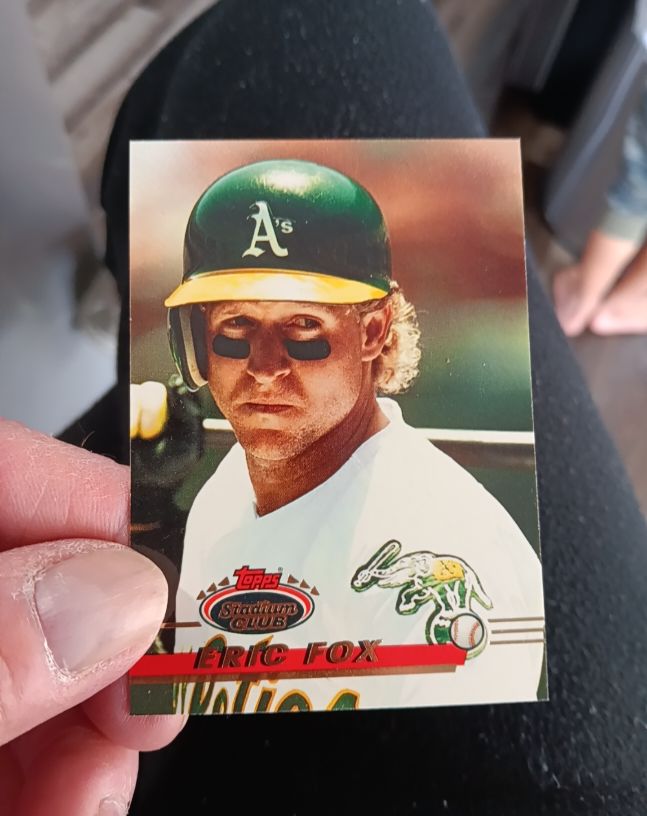 1993 Topps Stadium Club #131 Eric Fox — front