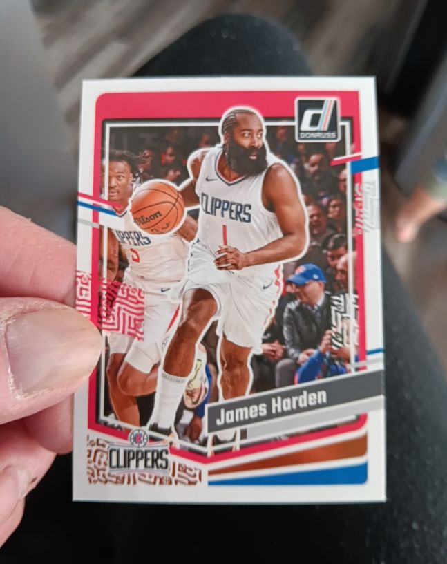 2023-24 Donruss #63 James Harden — front