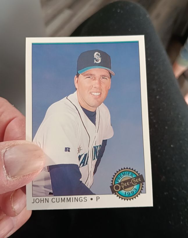 1993 O-Pee-Chee Premier #69 John Cummings — front