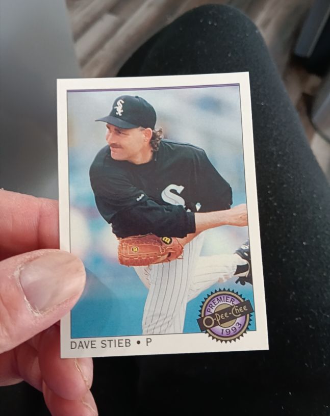 1993 O-Pee-Chee Premier #60 Dave Stieb — front