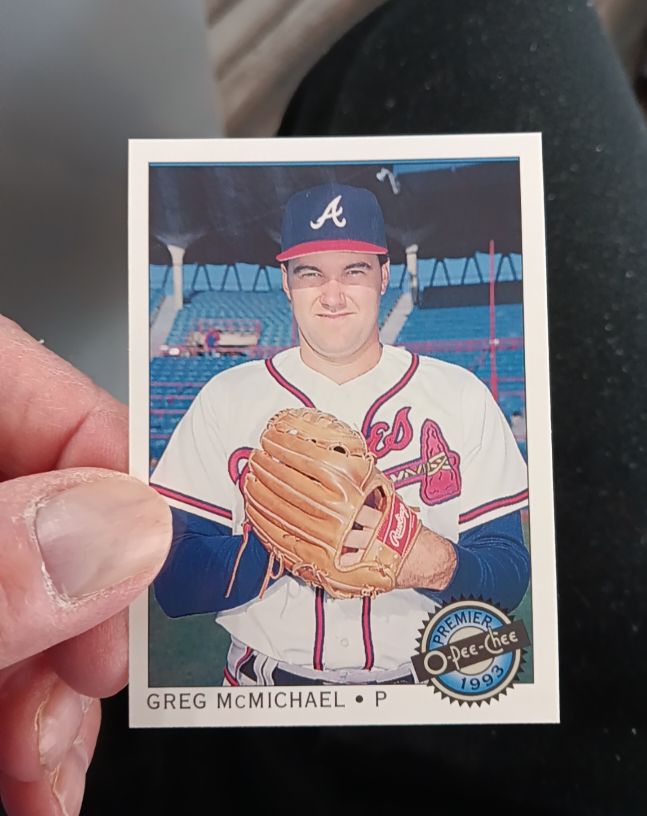 1993 O-Pee-Chee Premier #127 Greg McMichael — front
