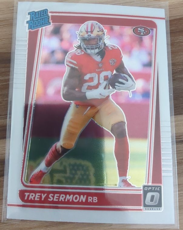 2021 Panini Donruss Optic #224 Trey Sermon — front