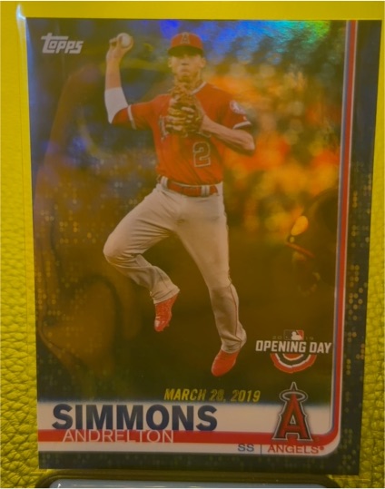 2019 Topps Opening Day #78 Andrelton Simmons — front