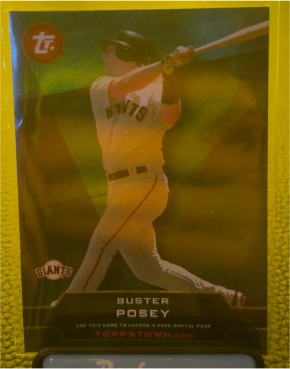2011 Topps Ticket to Toppstown #TT-40 Buster Posey — front