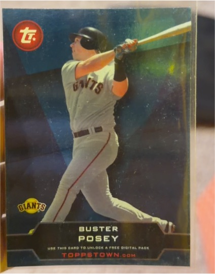 2011 Topps Topps Town #TT-40 Buster Posey — front