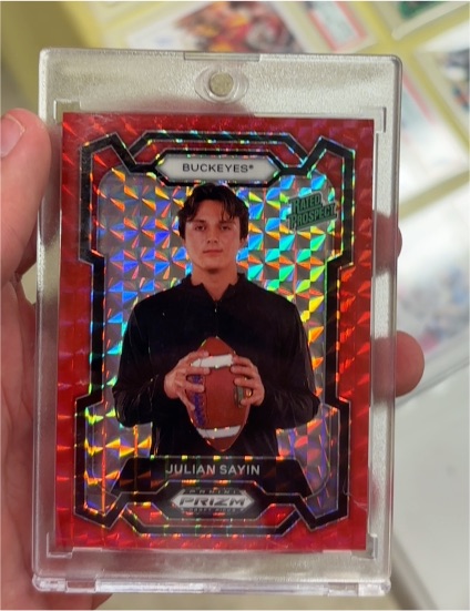 2024 Panini Prizm Draft Picks #193 Julian Sayin — front