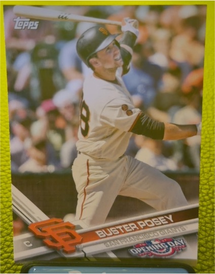 2017 Topps Opening Day #200 Buster Posey — front
