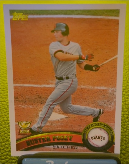 2011 Topps Rookie Cup #198 Buster Posey — front