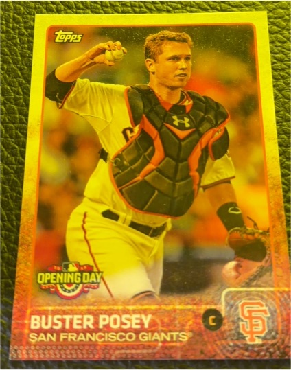2015 Topps Opening Day #26 Buster Posey — front