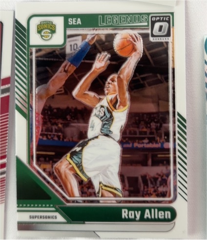 2024-25 Panini Donruss Optic #240 Ray Allen — front