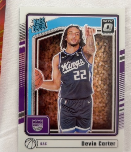 2024-25 Donruss Optic #290 Devin Carter — front