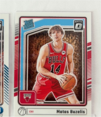 2024-25 Panini Donruss Optic #271 Matas Buzelis — front