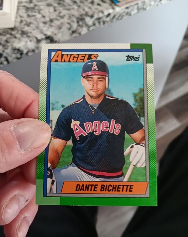 1990 Topps #43 Dante Bichette — front