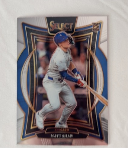 2025 Panini Select #34 Matt Shaw — front