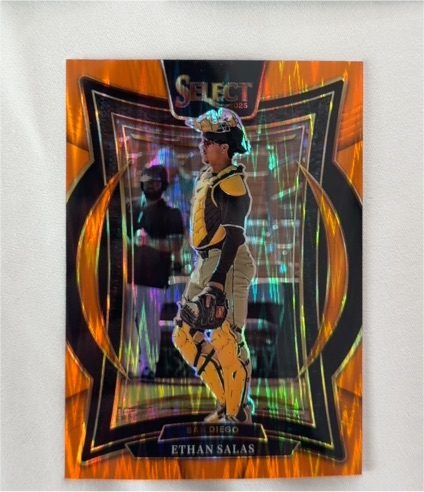 2025 Panini Select Concourse #17 Ethan Salas — front
