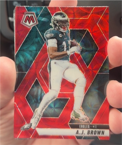 2025 Panini Mosaic #78 A.J. Brown — front