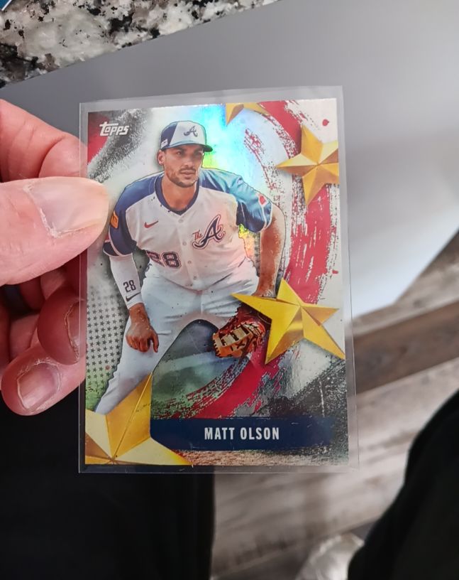 2025 Topps Series 2 Stars of MLB #SMLB-32 Matt Olson — front