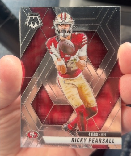 2025 Panini Mosaic #198 Ricky Pearsall — front
