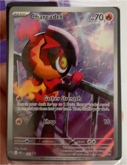 2023 Pokémon Scarlet & Violet #022 Charcadet — front
