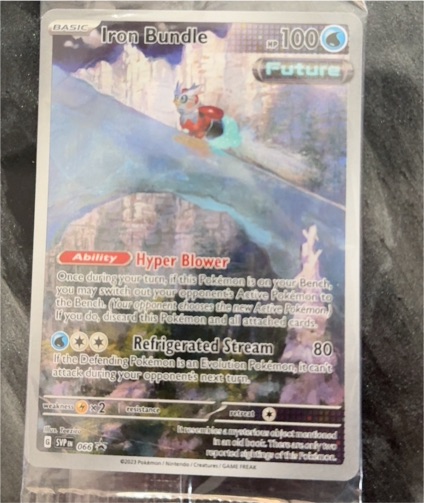 2023 Pokémon Scarlet & Violet #066 Iron Bundle — front