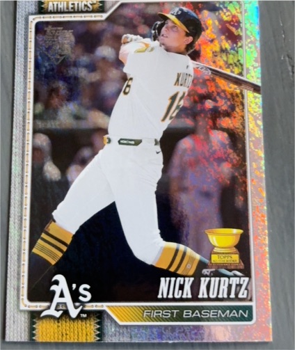 2026 Topps Series 1 #97 Nick Kurtz — front