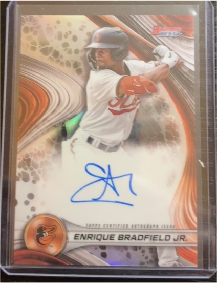 2024 Bowman's Best #B24-EB Enrique Bradfield Jr. — front