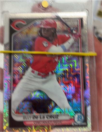 2024 Bowman Chrome #22 Elly De La Cruz — front