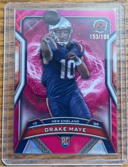 2024 Topps Resurgence #164 Drake Maye — front