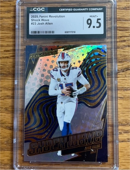 2025 Panini Revolution Shock Wave #23 Josh Allen — front