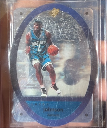 1996-97 Upper Deck SPx #5 Larry Johnson — front