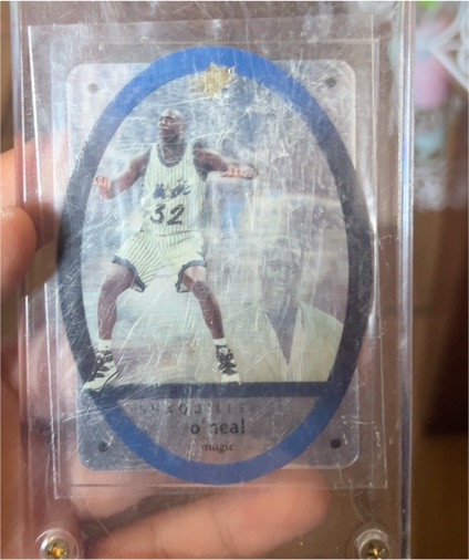 1996 Upper Deck SPx #35 Shaquille O'Neal — front